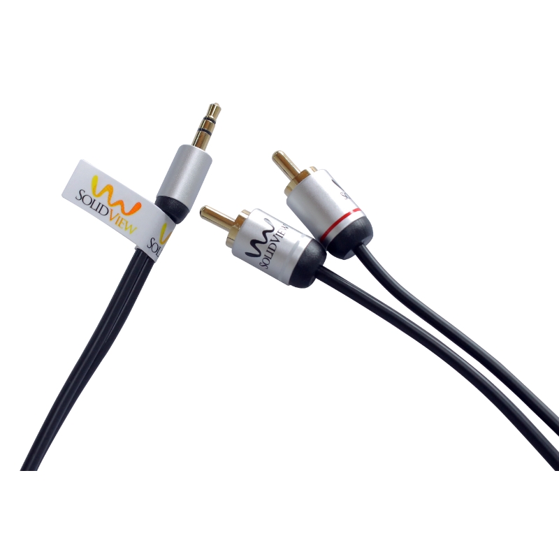 Cable de Audio RCA Estéreo a Mini Plug 3.5 mm | 1.8 m | Alta Fidelidad