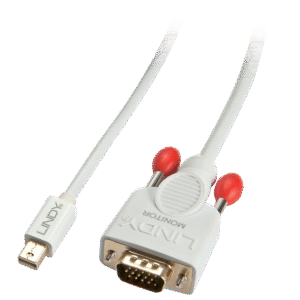 Cable Mini DisplayPort a VGA de 2m – Alta Resolución hasta 1920x1200 @ 60Hz