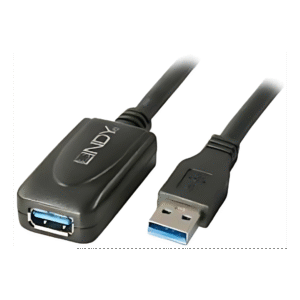 Extensión Activa USB 3.0 Lindy, 5 metros