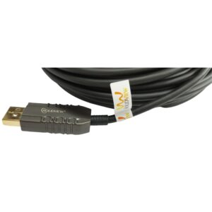 Cable Híbrido Activo de Fibra Óptica DisplayPort 1.4 | 15 m