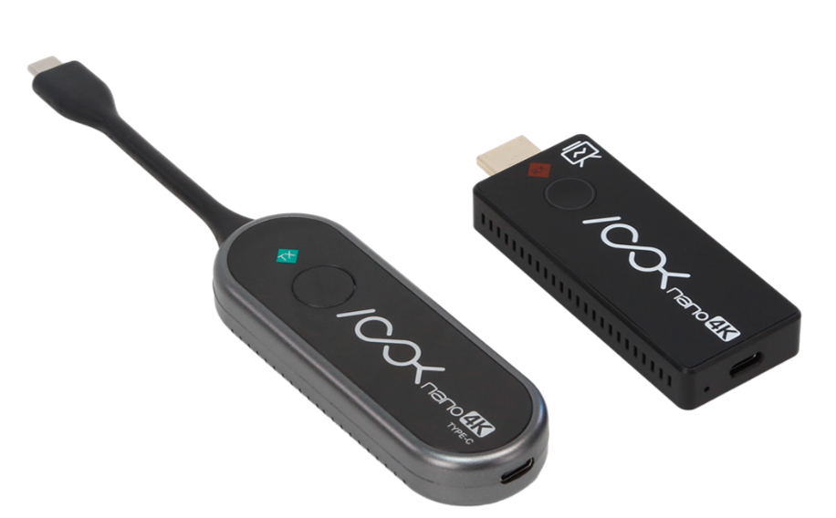 Set Dispositivo Inalámbrico ASK NANO Resolución 4K TX+RX Conector USB-C