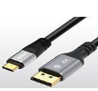 Cable USB-C a DisplayPort 1.2 4K@60Hz | 2.0 Metros