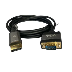 Cable Convertidor Activo DisplayPort Macho a VGA Macho | 2.0 Metros