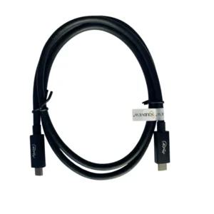 Cable USB-C a USB-C | 40Gbps | 100W | Thunderbolt 4/3 | 8K@60Hz - 1 Metro