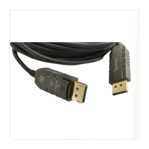 Cable DisplayPort 1.4 Activo de Fibra Óptica | 20 Metros