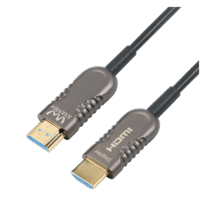 Cable hibrido activo fibra óptica HDMI V2.0 25 mts