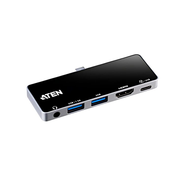 Docking de Viaje USB-C Con Paso de Energía