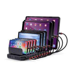 Estación de carga USB de 10 puertos