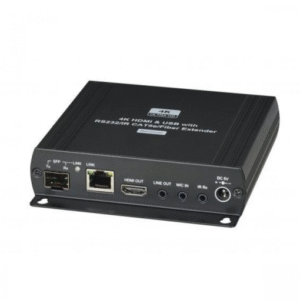 Extensor HKM01 4K KS HDMI USB | Transmisión de SeƱal sobre Fibra Ćptica