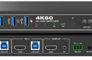 Conmutador KVM HDMI 8k de 2 puertos