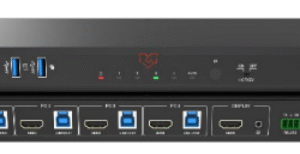 Conmutador KVM HDMI7DP 8K60 de 2 monitores duales