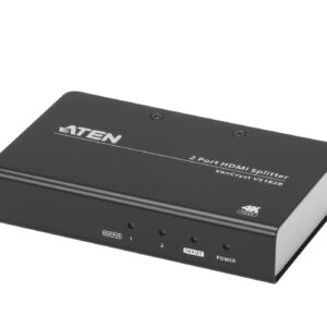 Distribuidor HDMI 1x2 ATEN VS182B | PS-207 – Resolución 4K Real a 60 Hz con HDR10+