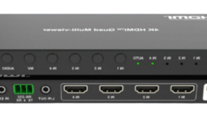 SWITCHE MULTIVIEW 4X1 4K30Hz SIN CORTE SOLIDVIEW