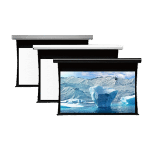 Telón Eléctrico Premium Tensionado 96” | Formato 16:9