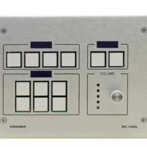 Controlador de Sala de 12 Botones con Pantalla y Control de Volumen Digital