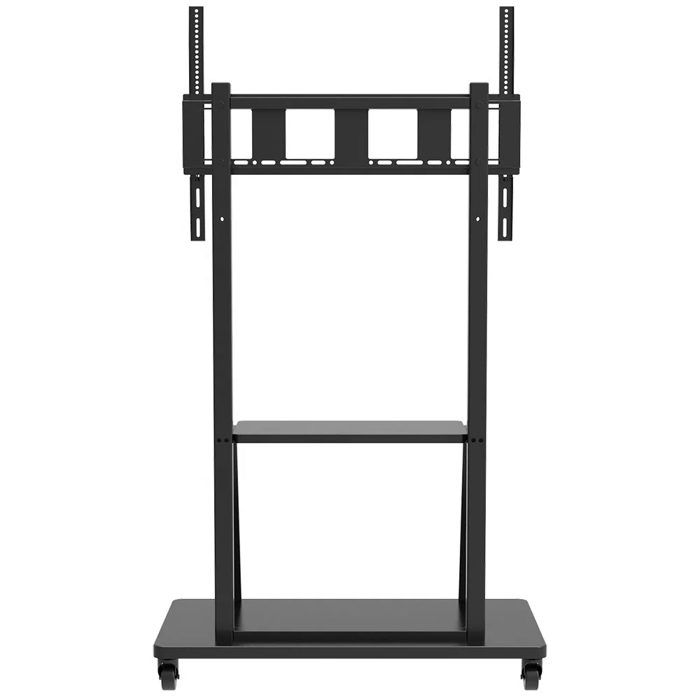 Soporte Móvil para Pantallas de 50" a 100" con Ruedas y Estante | Capacidad 150 kg - Imagen 3
