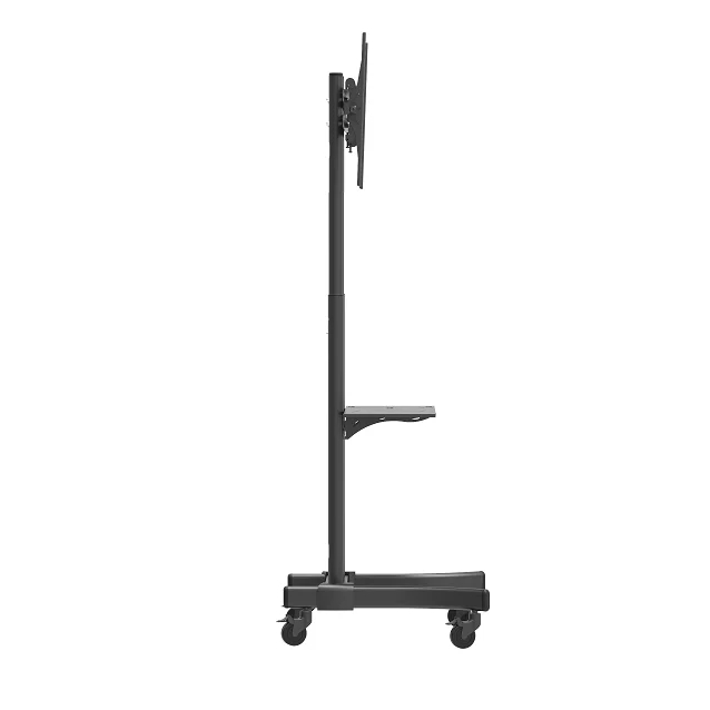 Soporte Móvil para Pantallas de 37" a 70" con Ruedas y Estante Ajustable - Imagen 3