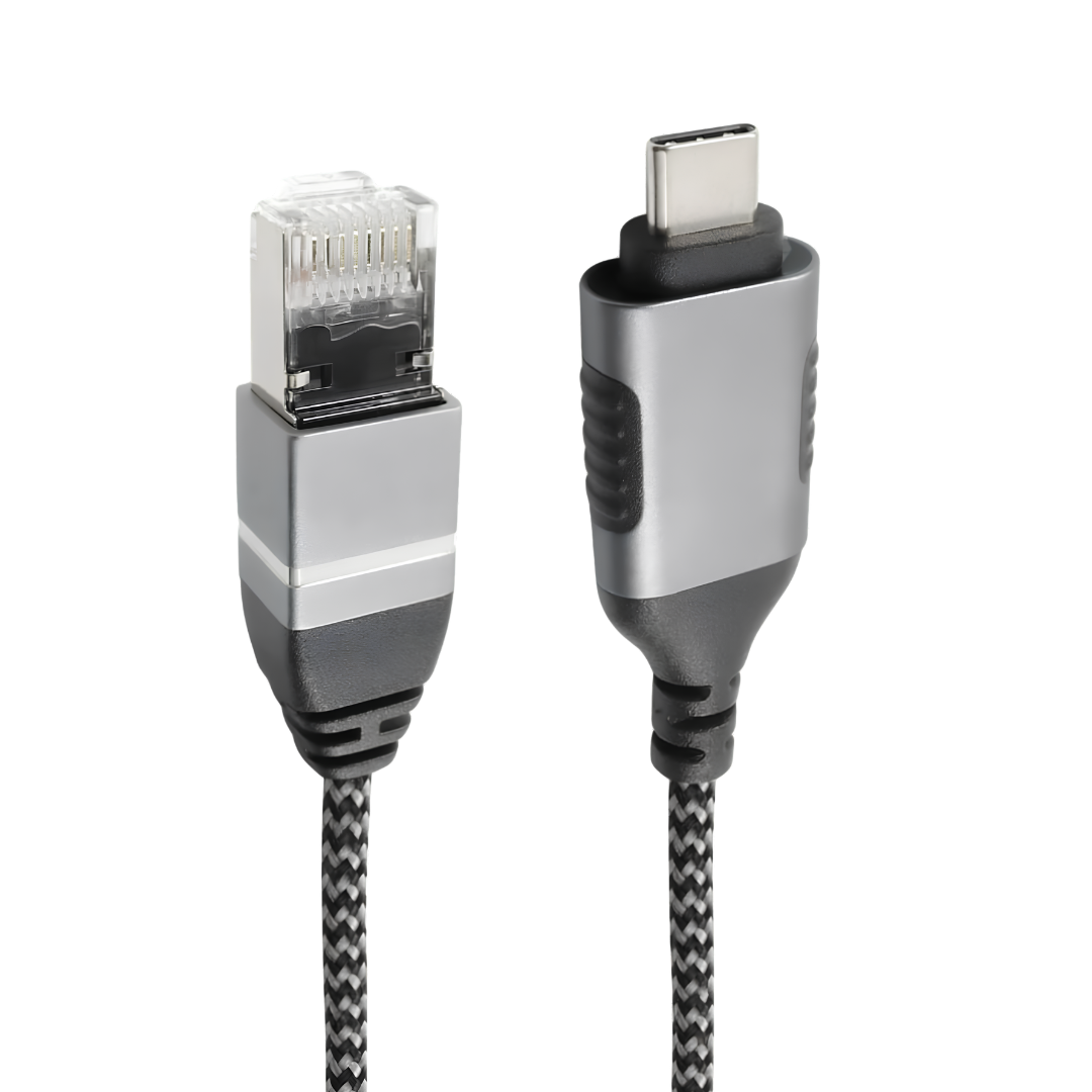 Cable Ethernet USB-C 3.1 a RJ45 Gigabit | 2.0 Metros - Imagen 3