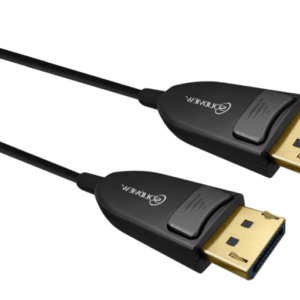Cable DisplayPort híbrido de fibra óptica versión 2.1 - 30 Metros