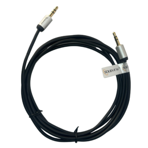 Cable de Audio SolidView Miniplug a Miniplug 3,5 mm, 1,80 Metros
