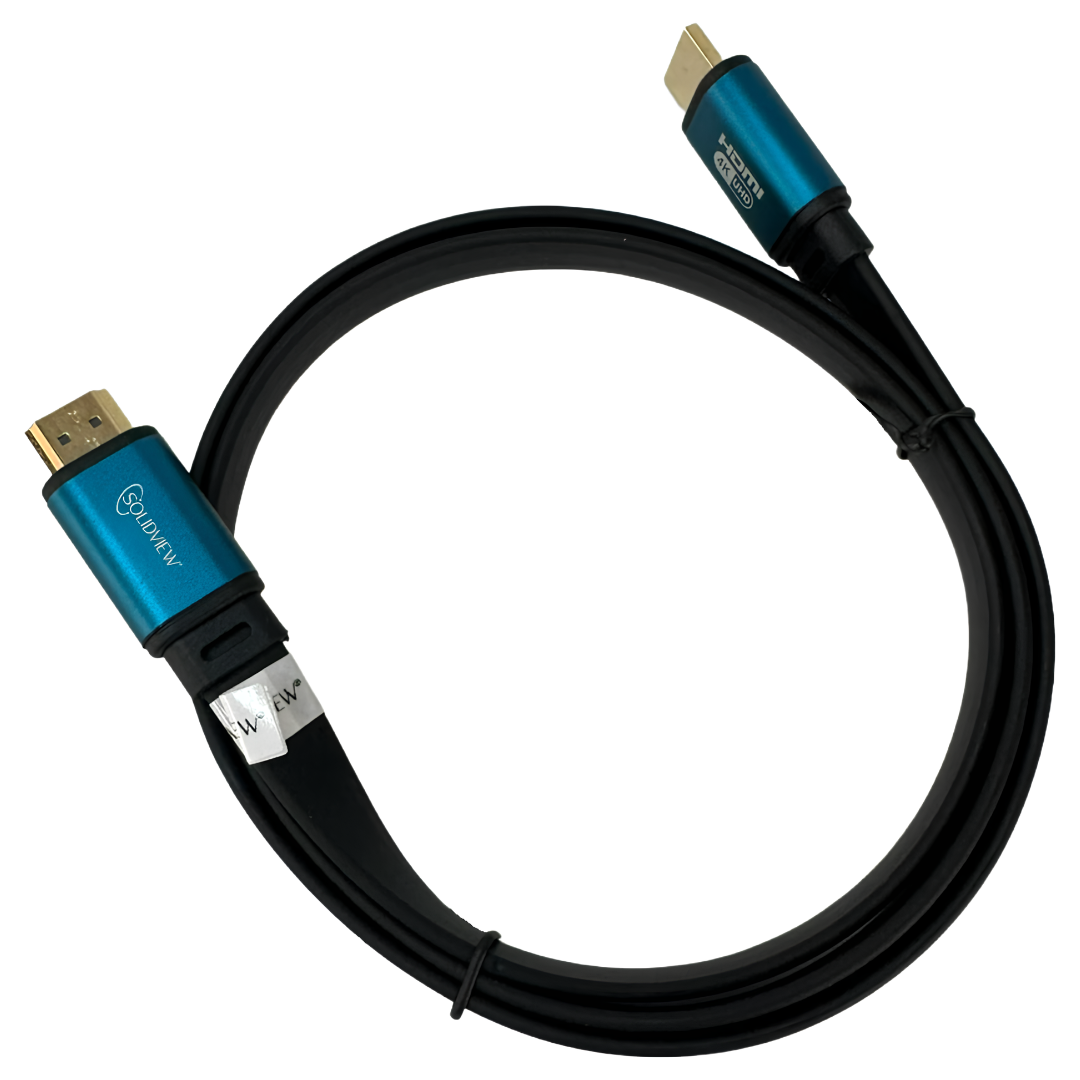 Cable HDMI 2.0 Plano Premium High Speed 4K 60 Hz 18 Gbps -10 Metros