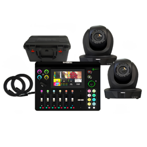 Kit Profesional de Producción Multicámara RGBlink con 2 Cámaras PTZ 20X y Mini-MX