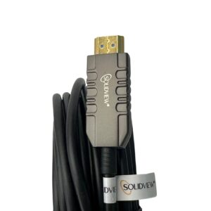 Cable HDMI 2.1 Activo de Fibra Óptica 8K 60Hz HDR10 - 20 Metros | 48 Gbps | HDCP 2.2 |