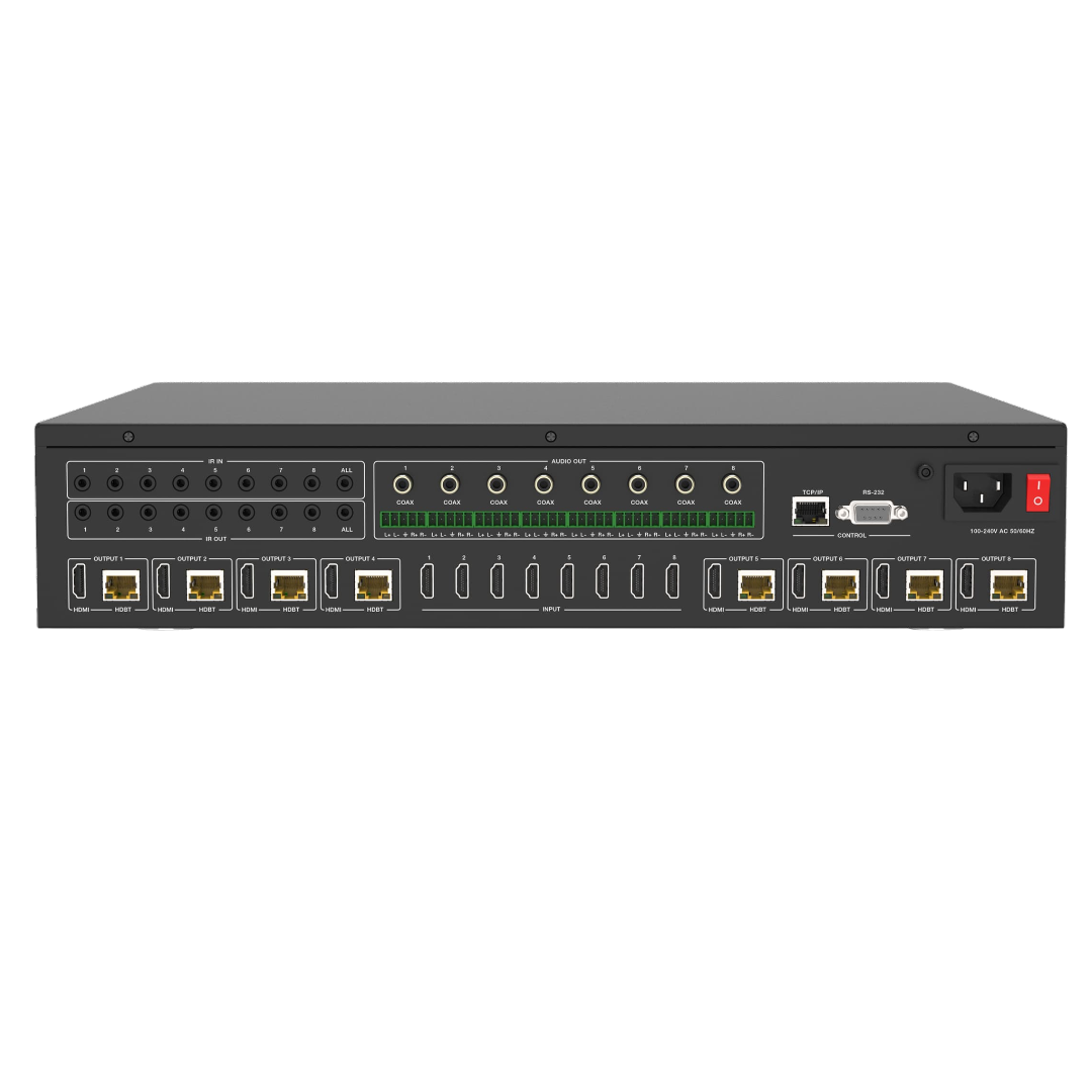 Matriz HDMI 2.0b 8x8 HDBaseT (150 m) - Imagen 2