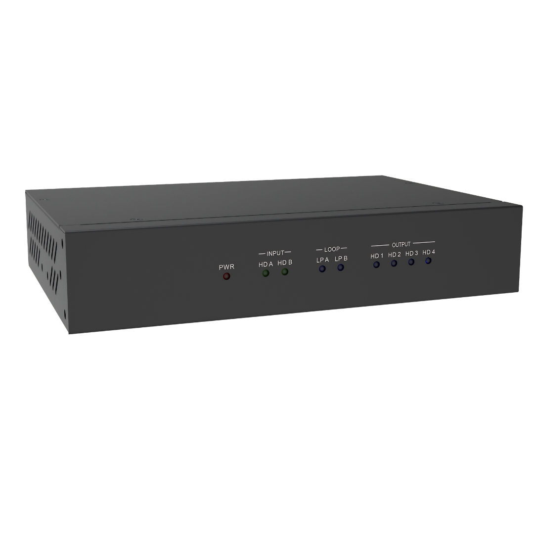 Procesador Profesional Video Wall HDMI 2x4 4K UHD con Escalador, Compensación de Biseles y Daisy Chain