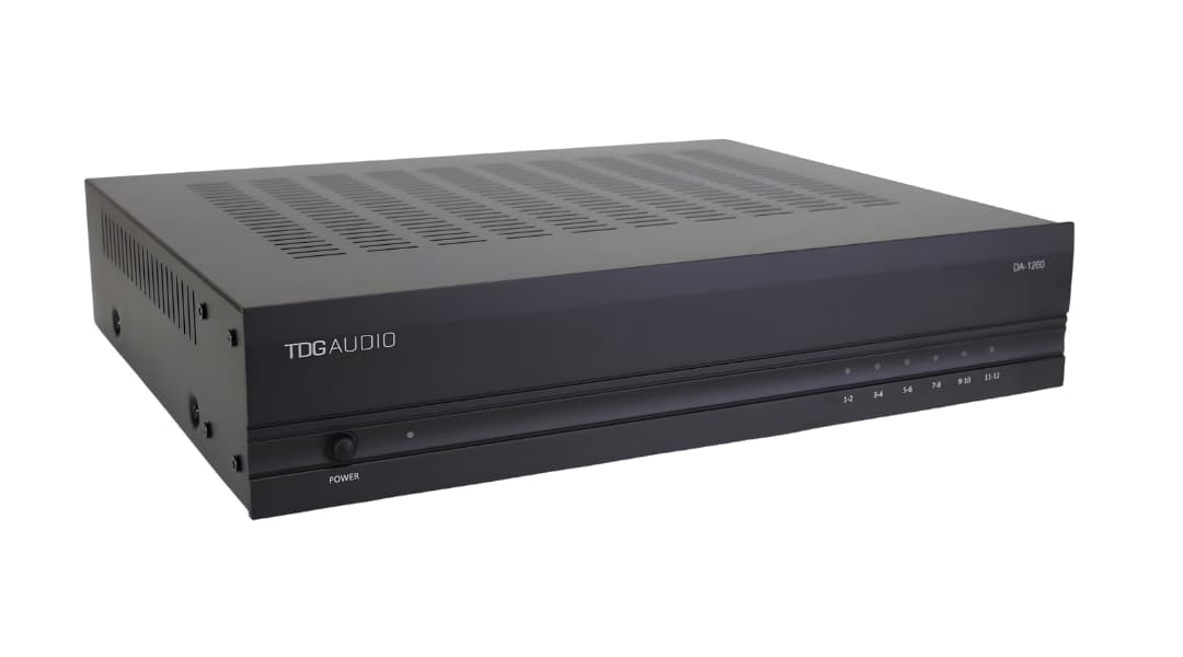 Amplificador TDG Audio De 12 Canales DA1260 Amplificador Digital - Imagen 2