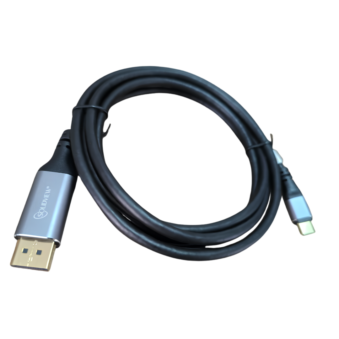 Cable Activo USB-C a DisplayPort 1.2 4K@60Hz - 2.0 Metros - Imagen 3