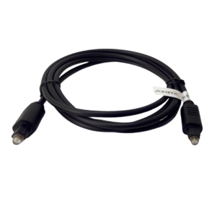 Cable de Audio Óptico Digital TOSLINK -1,80 Metros – Alta Fidelidad e Inmunidad a Interferencias