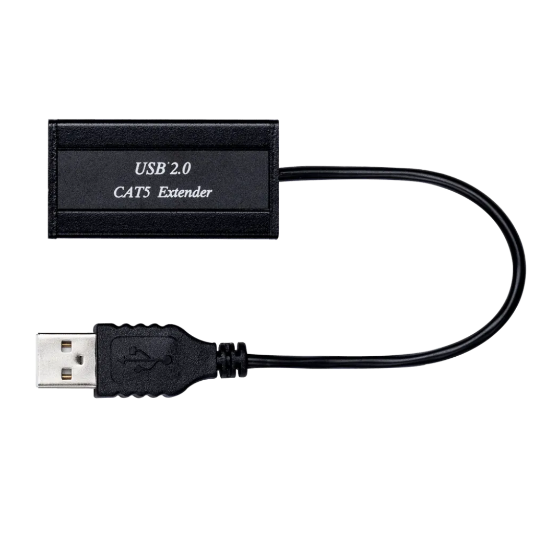 Extensor USB 2.0 hasta 50 Metros - por Cable Cat5e con 4 Puertos USB - Imagen 2