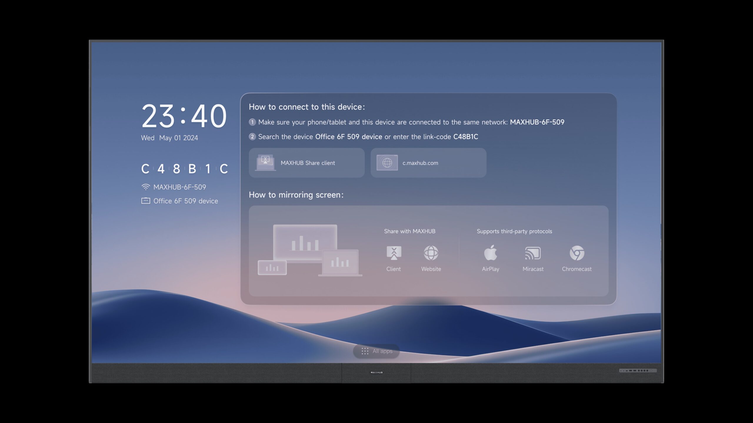 Pantalla LED Integrada MAXHUB Serie V3 De 220" - Imagen 4