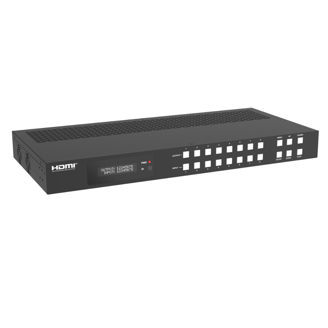 Matriz HDMI 8K 8x8 Profesional – HDMI 2.1 / 48 Gbps - Imagen 3