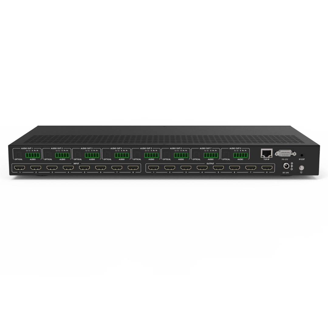 Matriz HDMI 8K 8x8 Profesional – HDMI 2.1 / 48 Gbps - Imagen 2