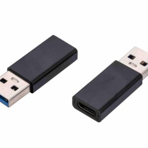 Adaptador USB version 3.2 tipo A macho a tipo C hembra