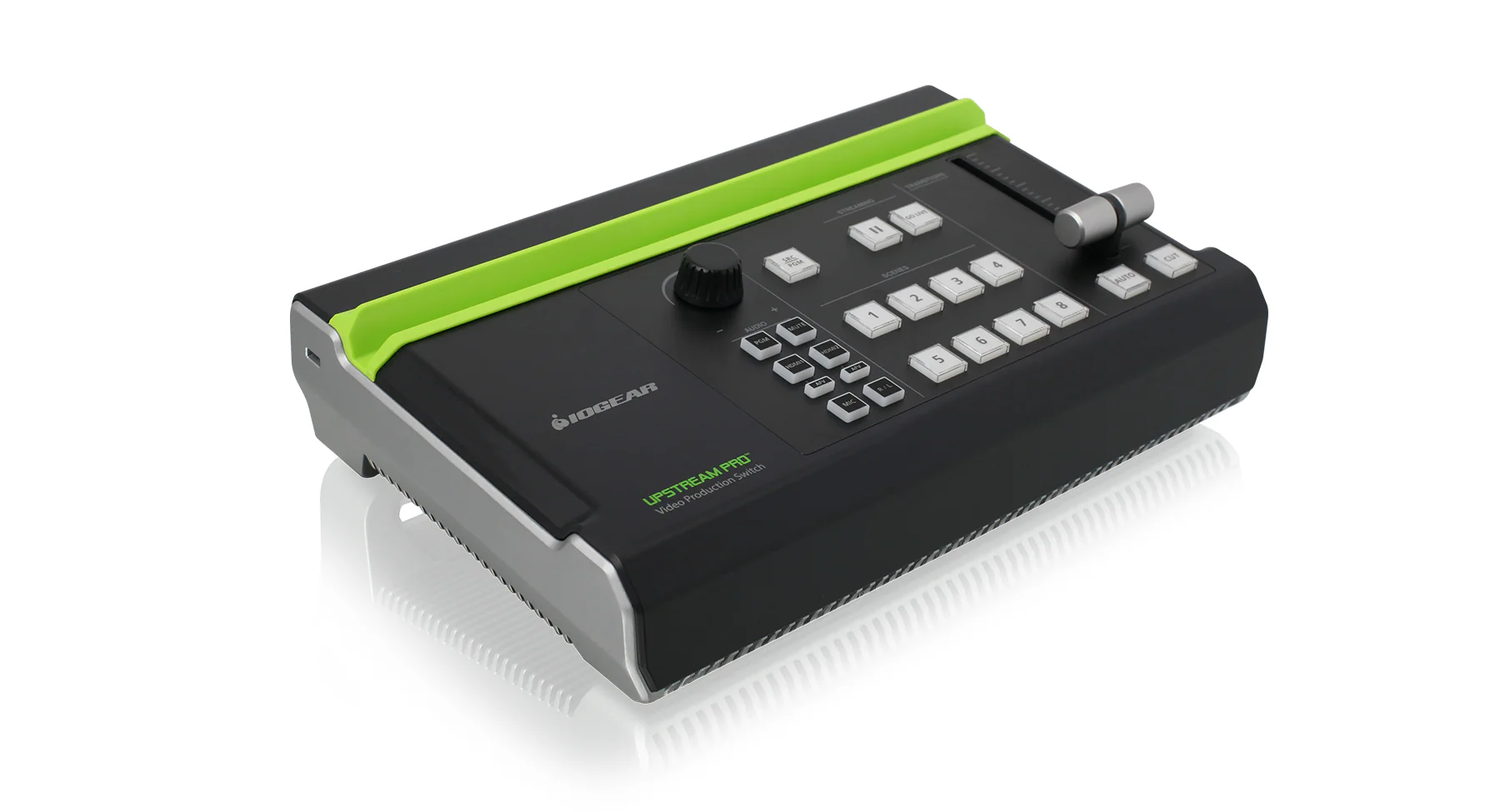 Switcher de Producción y Streaming Profesional 6 en 1 con Grabación y Dual Streaming