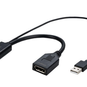 Adaptador HDMI macho a DisplayPort hembra