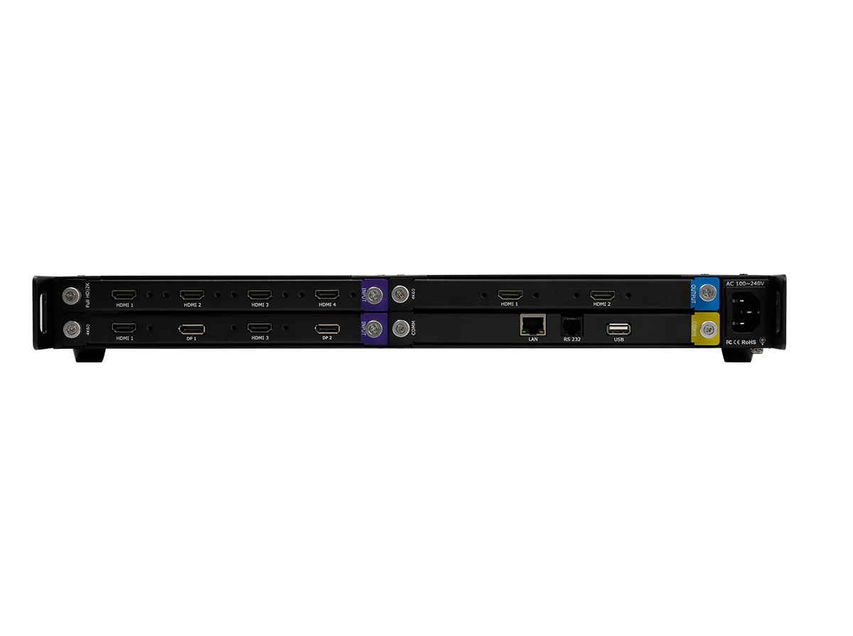PROCESADOR DE VIDEOWALL CHASIS MODULAR Q16 PRO GEN2 1U 2K 8X4 - Imagen 2