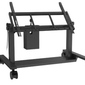MAXHUB EST11 – Soporte Móvil Eléctrico Con Ajuste de Altura y Giro Para Displays Interactivos (55″–86″)