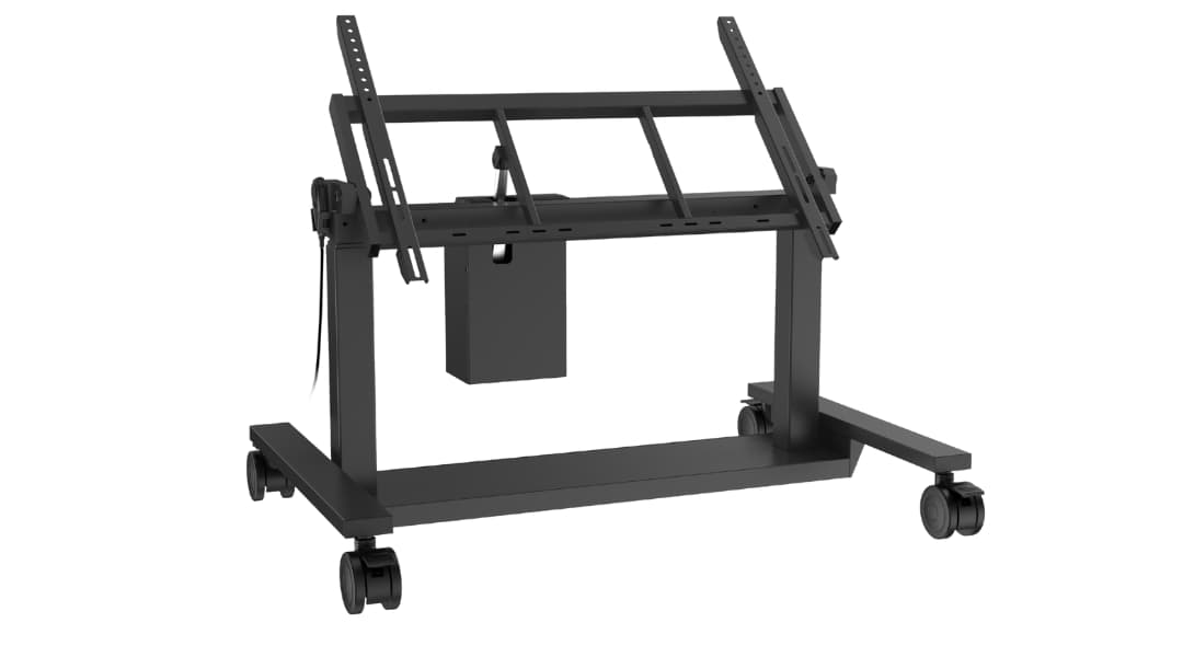MAXHUB EST11 – Soporte Móvil Eléctrico Con Ajuste de Altura y Giro Para Displays Interactivos (55″–86″)