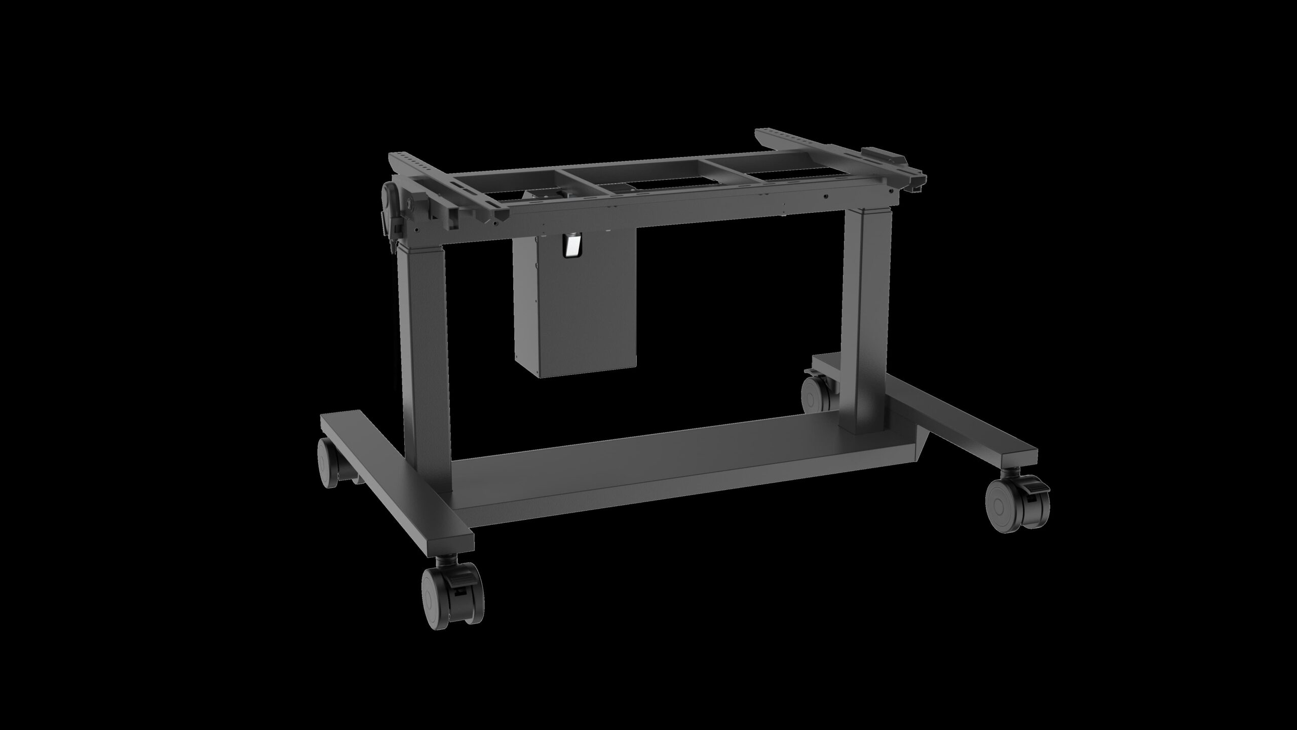 MAXHUB EST11 – Soporte Móvil Eléctrico Con Ajuste de Altura y Giro Para Displays Interactivos (55″–86″)