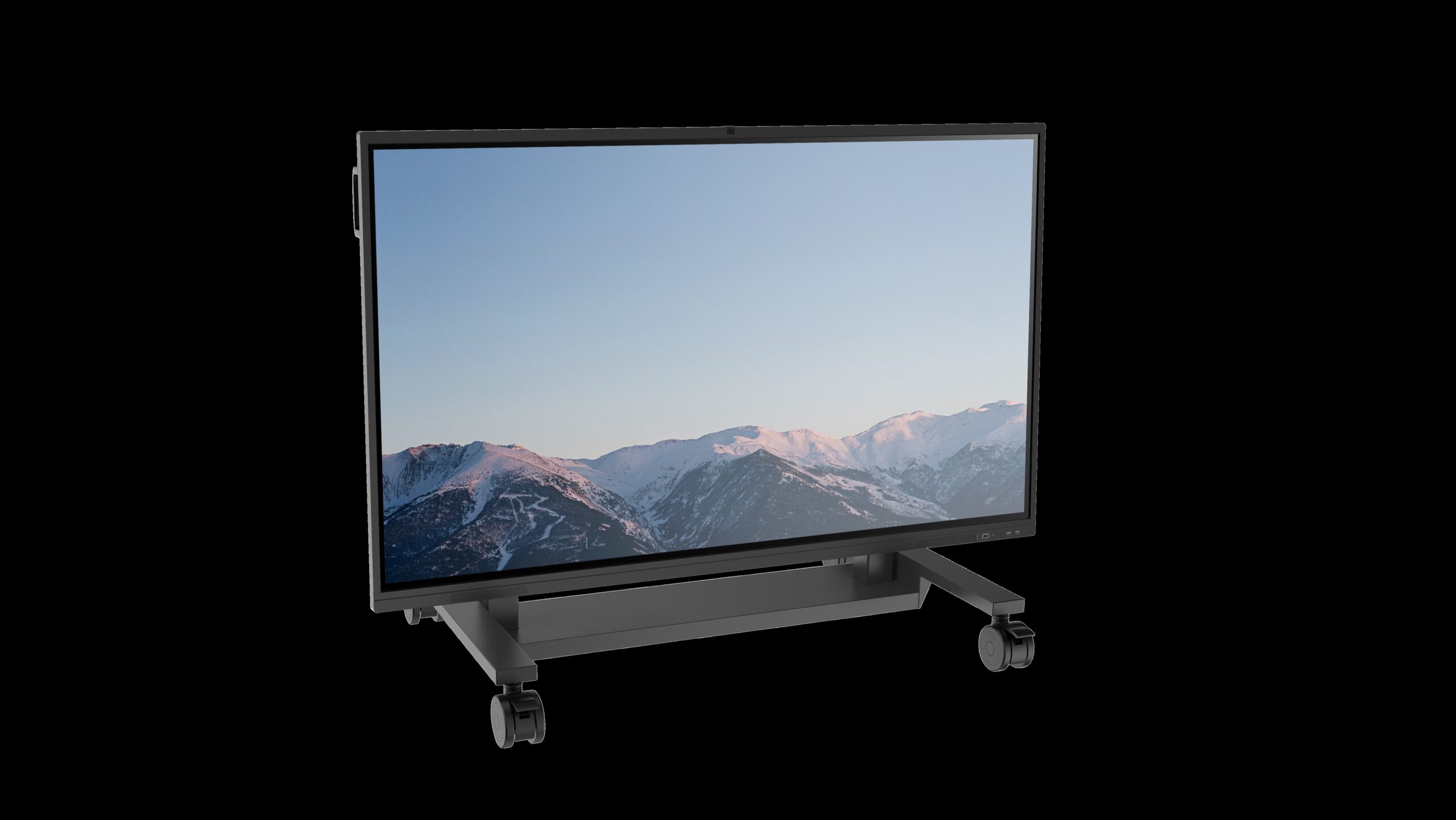MAXHUB EST11 – Soporte Móvil Eléctrico Con Ajuste de Altura y Giro Para Displays Interactivos (55″–86″) - Imagen 5