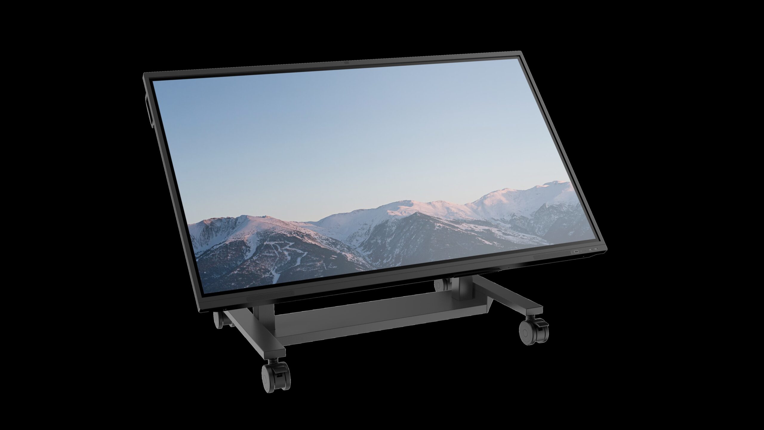 MAXHUB EST11 – Soporte Móvil Eléctrico Con Ajuste de Altura y Giro Para Displays Interactivos (55″–86″) - Imagen 7