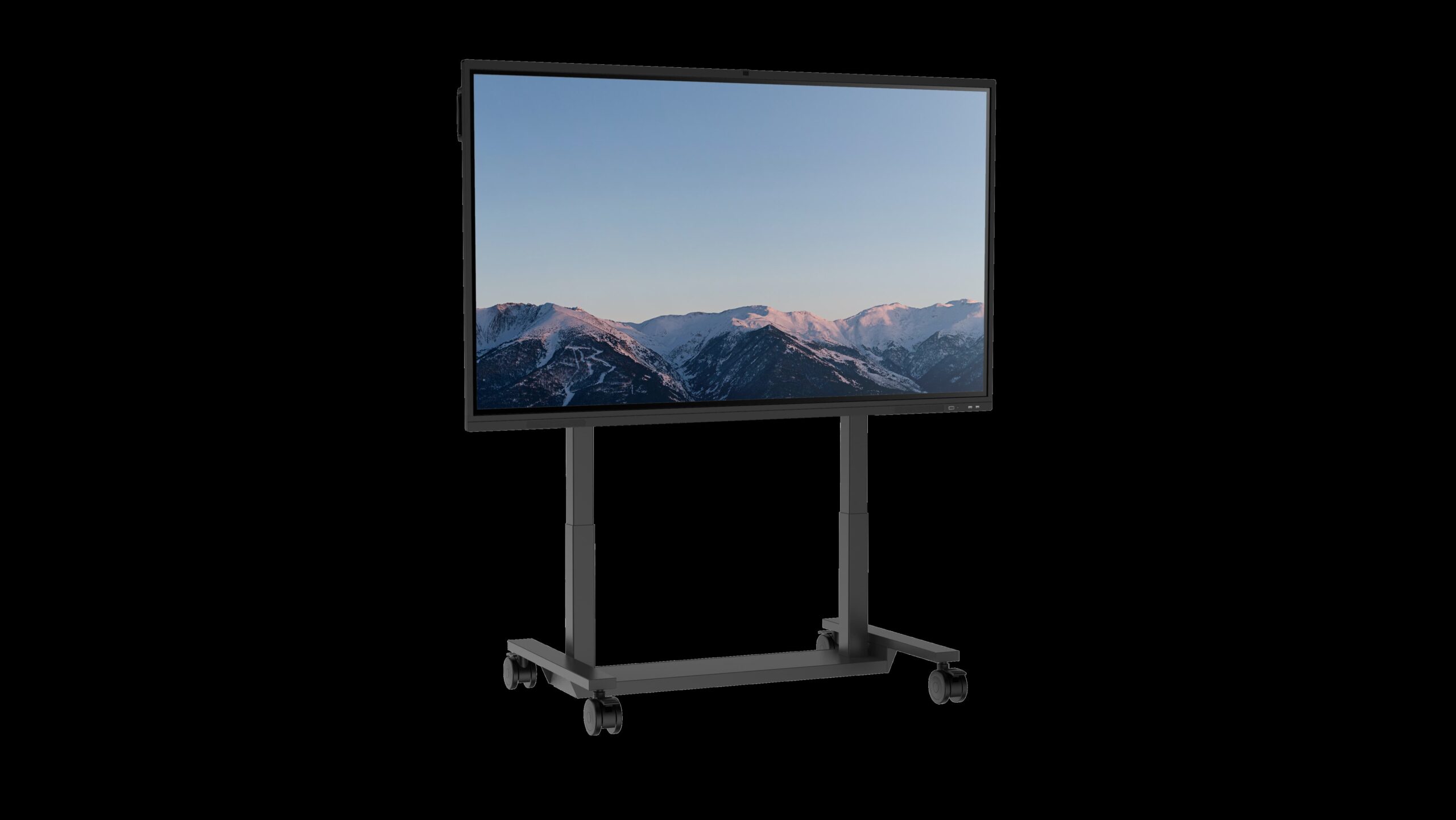 MAXHUB EST11 – Soporte Móvil Eléctrico Con Ajuste de Altura y Giro Para Displays Interactivos (55″–86″) - Imagen 9