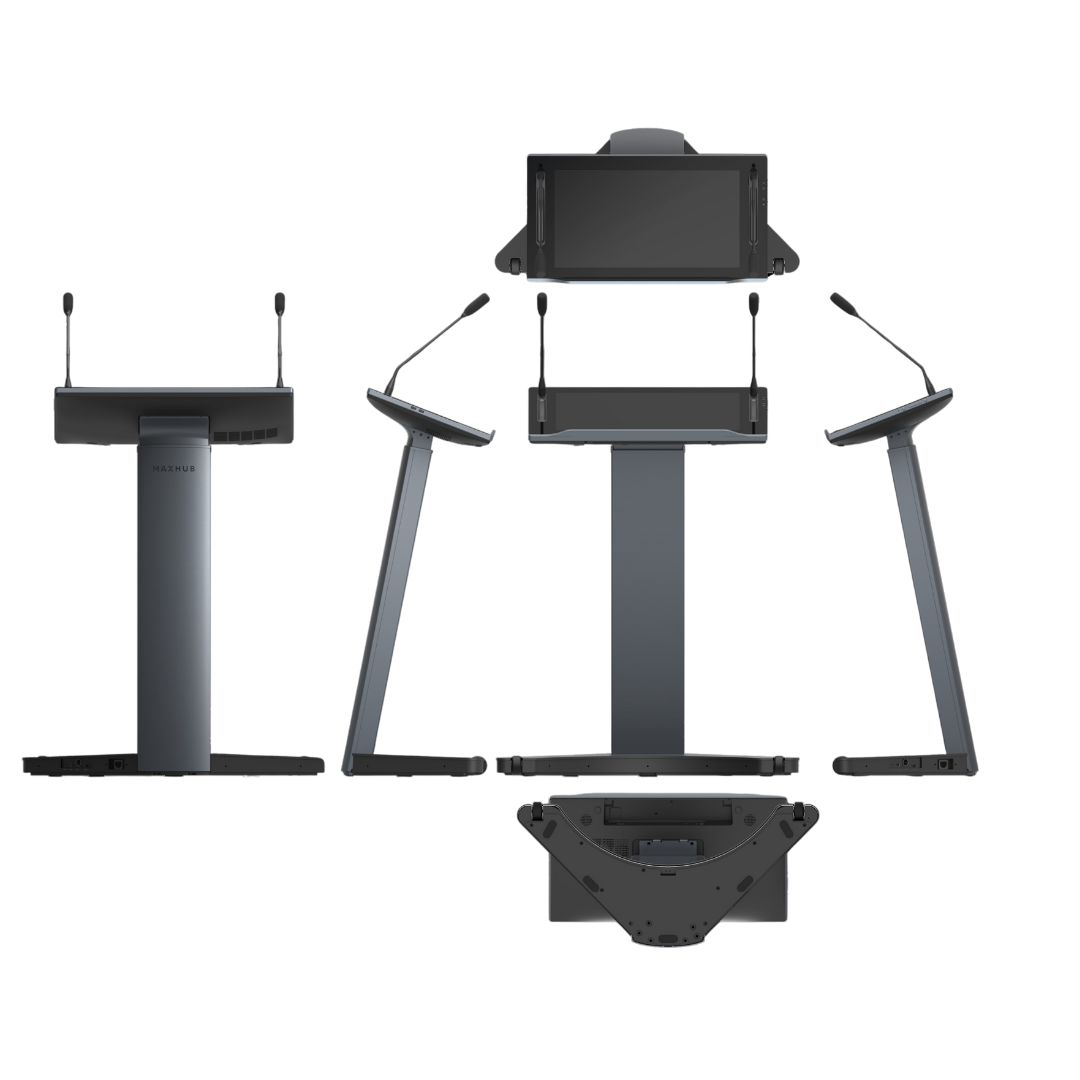 MAXHUB SL22MC – Atril Inteligente + PC Integrado / Pantalla Táctil Interactiva 21.5″ / Altura Ajustable