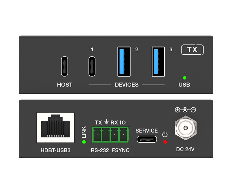 Extensor USB 3.2 gen 1 hasta 100 metros sobre Cat6a con USB-C - Imagen 2