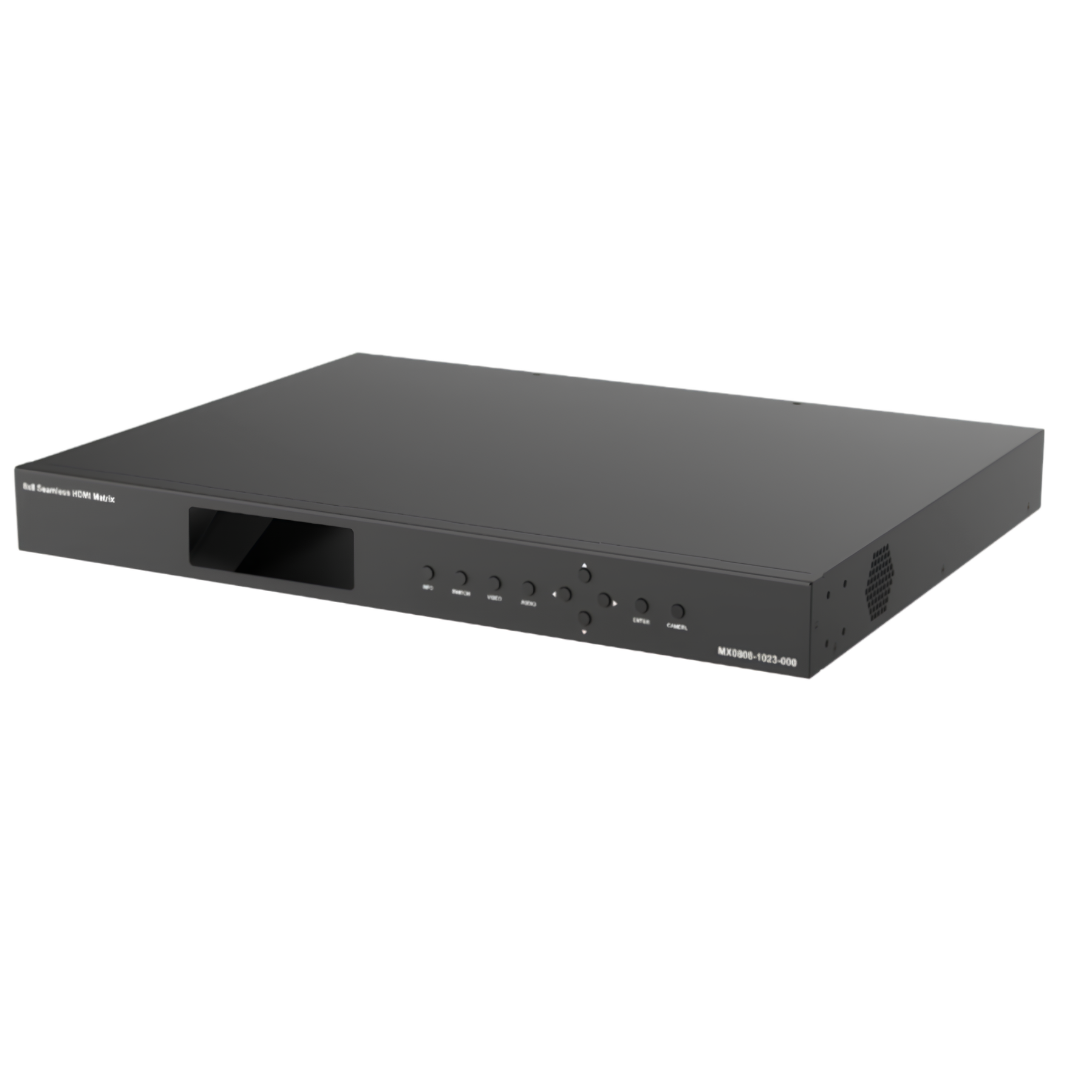 Matriz HDMI 2.0 Seamless 8x8 4K 60 Hz con Video Wall, Multi-View, USB-C y Desembebedor de Audio - Imagen 3
