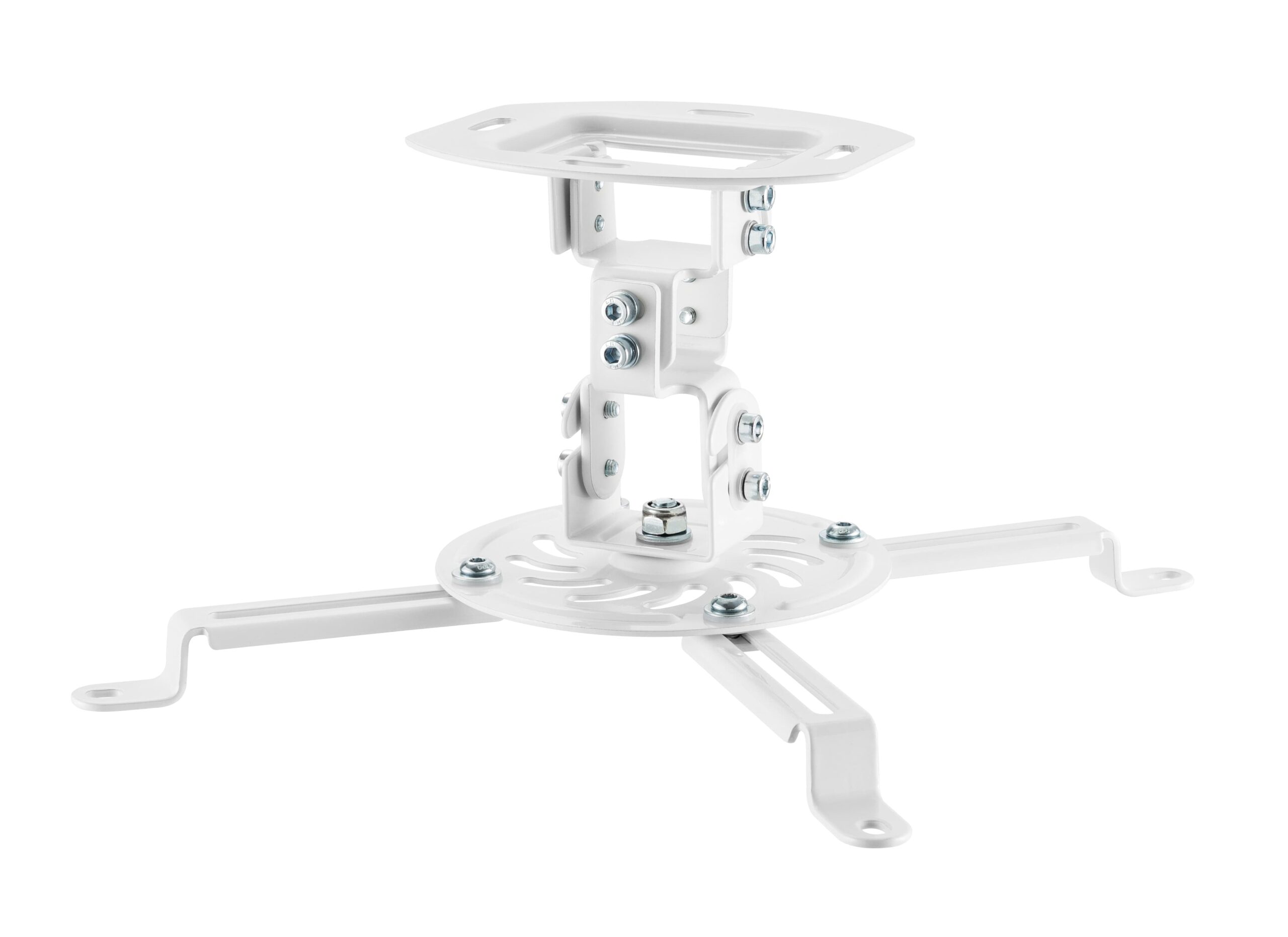 Soporte Universal para Proyector en Techo – 13,5 kg, Giro 360° y Ajuste ±15°